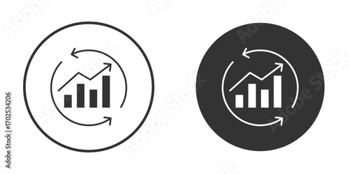 Improvement icon flat illustrations. vector art.