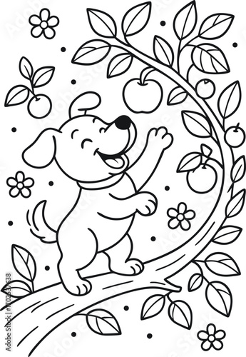 dog coloring page 51.eps