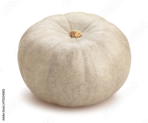 grey pumpkin path isolated on white