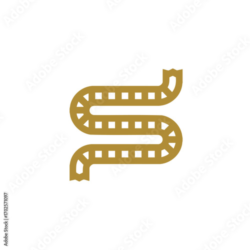 Rope icon logo flat vector design