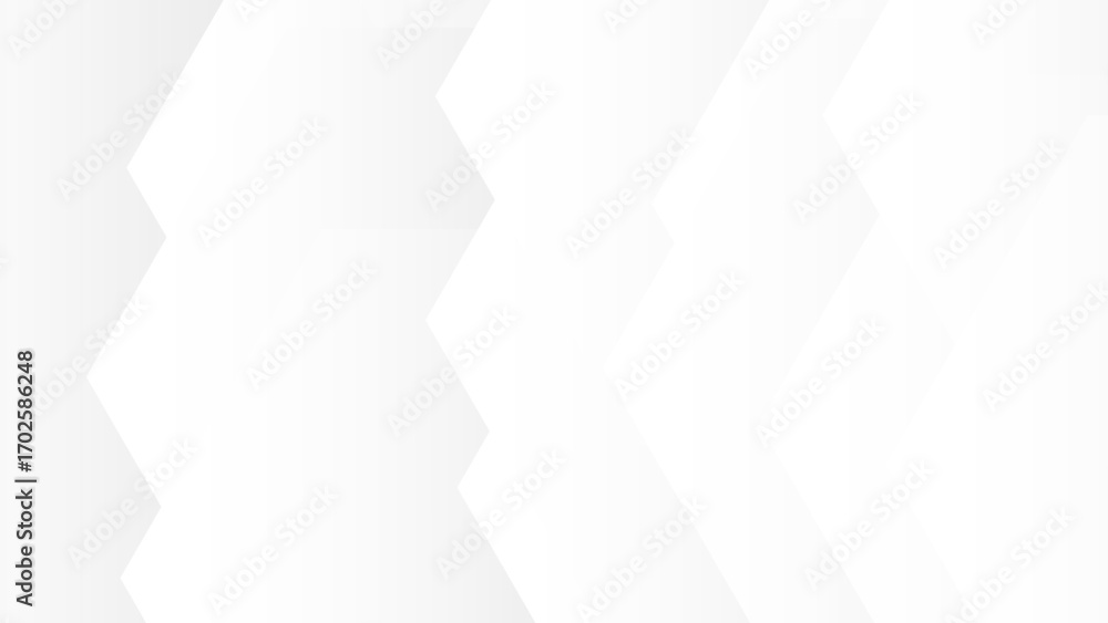 Fototapeta premium Abstract Minimal white background with subtle diagonal zigzag patterns and layered geometric texture. Light gray and white, producing a clean, modern business templates