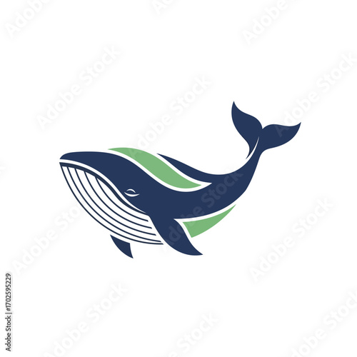 fish, bird, vector, animal, logo, illustration, icon, sea, 