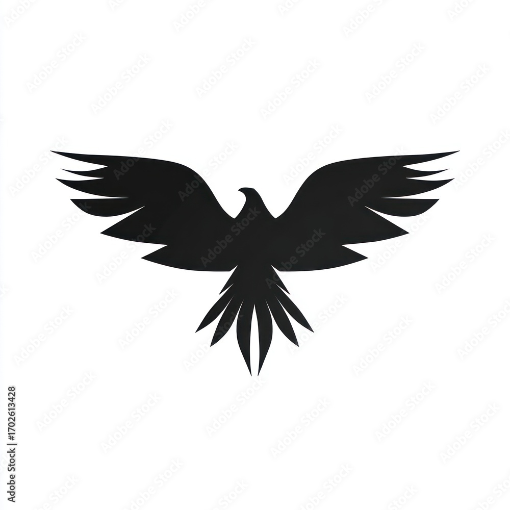 Obraz premium Eagle silhouette design