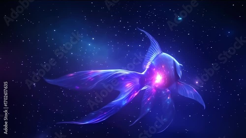 Cosmic fish in deep space