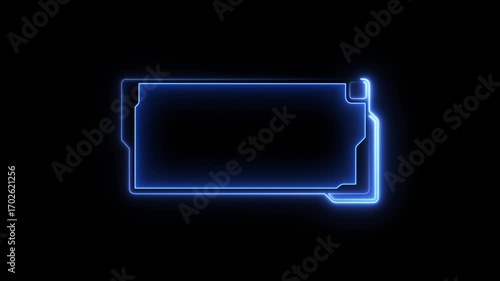 Wallpaper Mural Hud element perfect for technology, scifi, and digital design projects.Futuristic digital HUD frame technology. HUD frame futuristic user interface screen animation.High tech screen for video game Torontodigital.ca