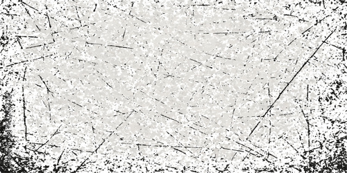 Old gray concrete wall with a rough, grungy cement texture and a pattern of dirty stone