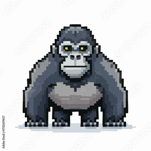 Pixel Gorilla Icon for Jungle RPG Creature