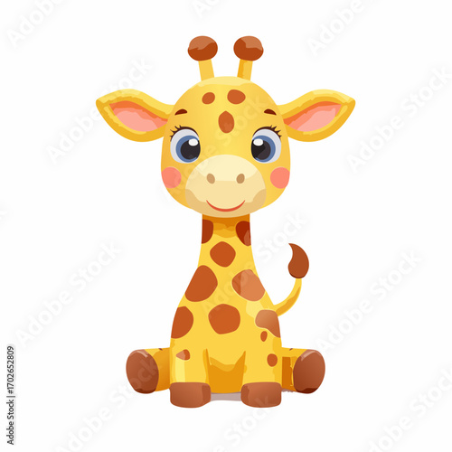 niedliches Giraffenbaby
