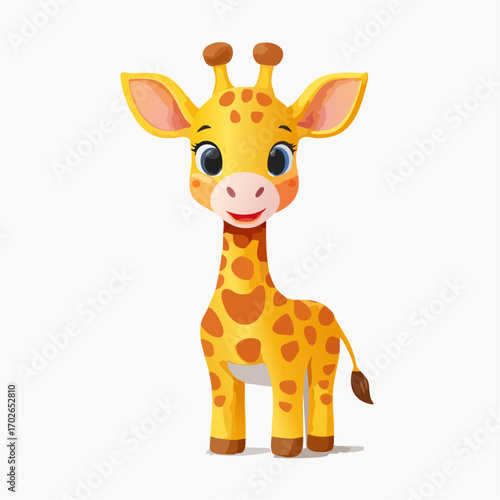 niedliches Giraffenbaby