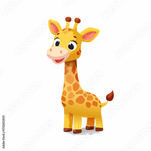 niedliches Giraffenbaby
