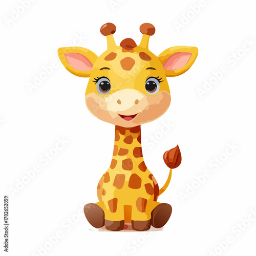 niedliches Giraffenbaby