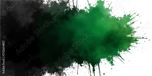 Grunge ink splat texture on a vintage paper frame with a dirty black stain pattern