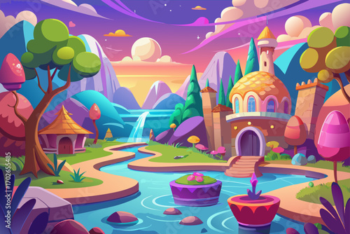 fairy tale castle
