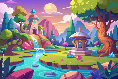 fairy tale landscape