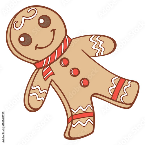 Christmas gingerbread man