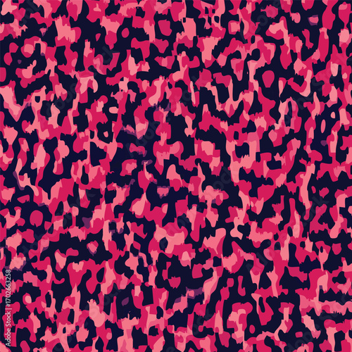 Vector design leopard seamless background animal skin stylish pattern