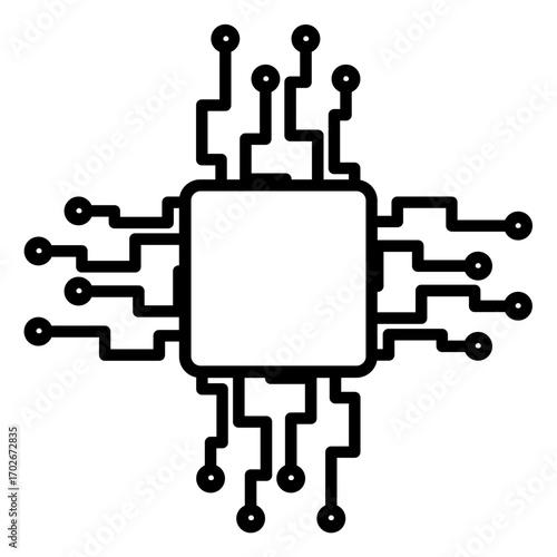 tech lines icon