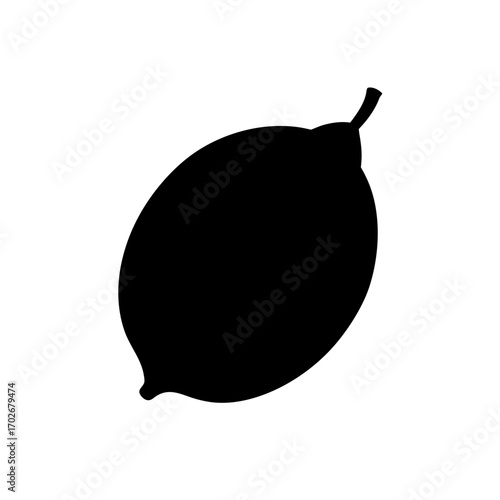 Black silhouette of a horse running isolated on transparent background silhouette