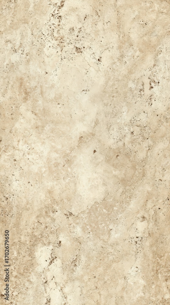 Fototapeta premium A seamless tile with a textured marbled pattern in beige, cream, and light brown tones,