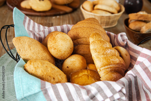 Colombian mash and bread