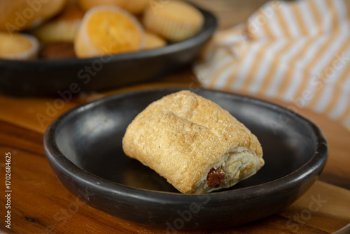 Colombian mash and bread