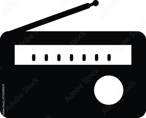 radio vector symbol