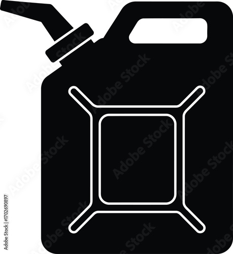 fuel canister vector icon