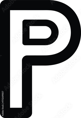 parking vector icon