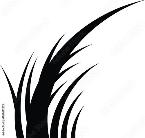 hair vector symbol