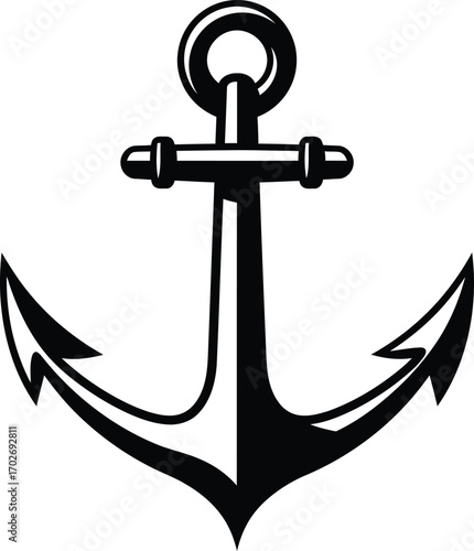 anchor vector icon Isolated on White Background