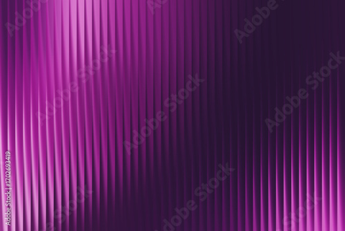 Illustration of abstract background with vertical purple ribbed texture and subtle lighting effects
