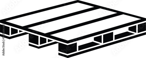 pallet vector icon