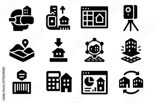 Clash icon vector material dashboard ar digital construction tool progress detection building
