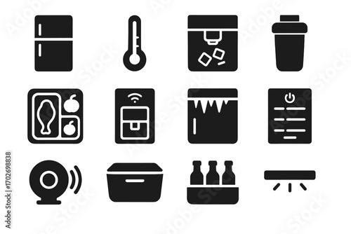 Translation icon conversation smart text wave display control vector ai module fridge