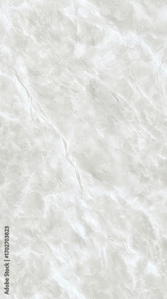 Obraz premium A seamless marble texture with soft light grey background and elegant white veining,