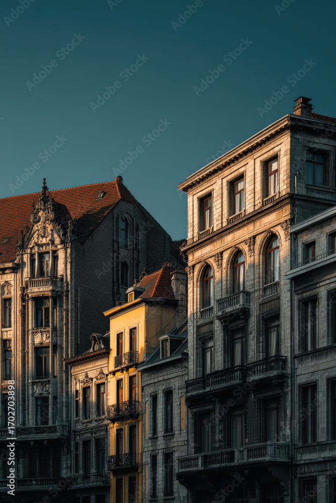 Fototapeta premium explore architectural details of europe capital cities focusing on intricate designs and craftsmanship