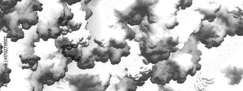 Intense natural sky pattern showing storm turbulence and rolling dark clouds