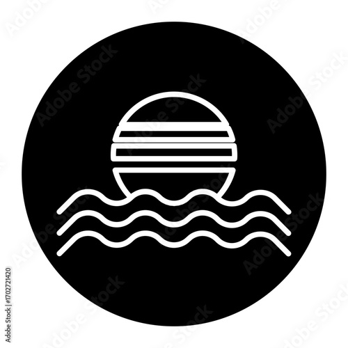 retro wave horizon ghlyp icon