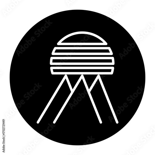 retro wave horizon ghlyp icon
