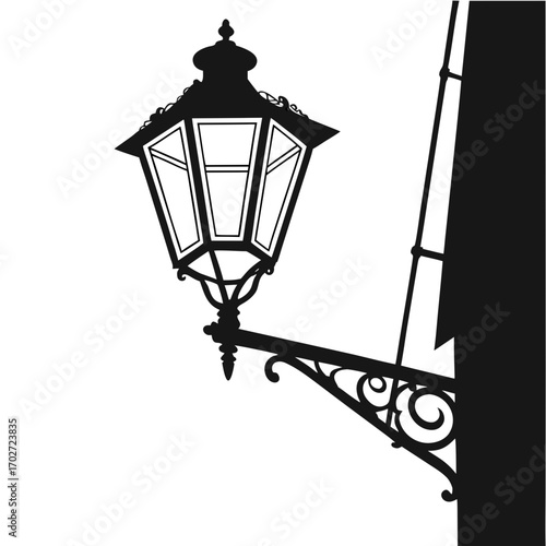 old street lamp