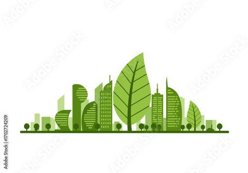 Green Cityscape: Eco-Friendly Urban Design.
