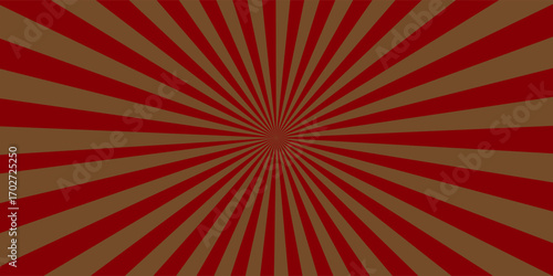 Striped tunnel entrance with stars,vector
