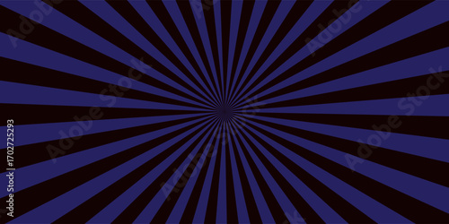 Striped tunnel entrance with stars,vector