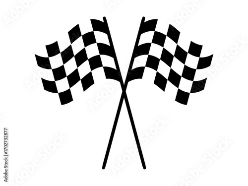 checkered racing flag