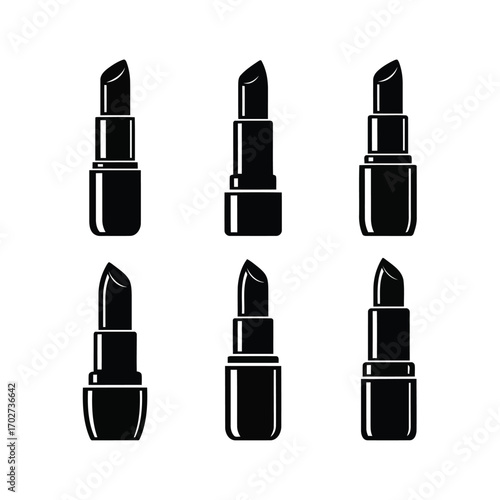 Lipstick Icons Set
