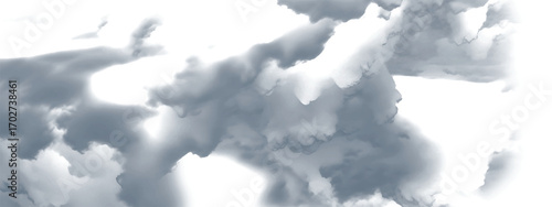Bright airy sky-inspired background with soft floating blue clouds
