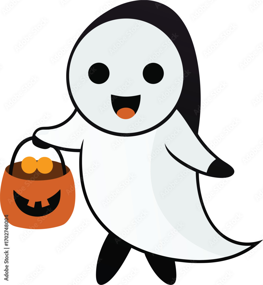 Obraz premium halloween pumpkin cartoon
