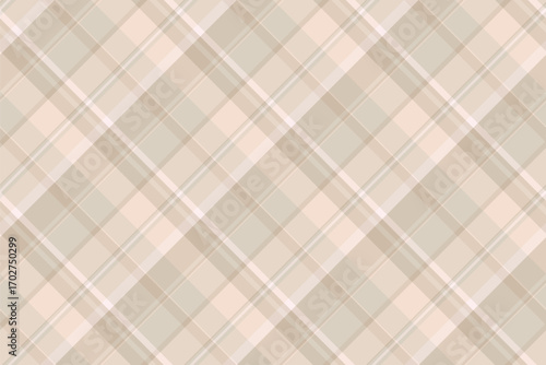 Elegant neutral plaid pattern. Subtle beige and taupe tones create a sophisticated, versatile background ideal for websites, packaging, textiles, and stationery.