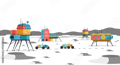 Modern City Skyline Architecture Design.
