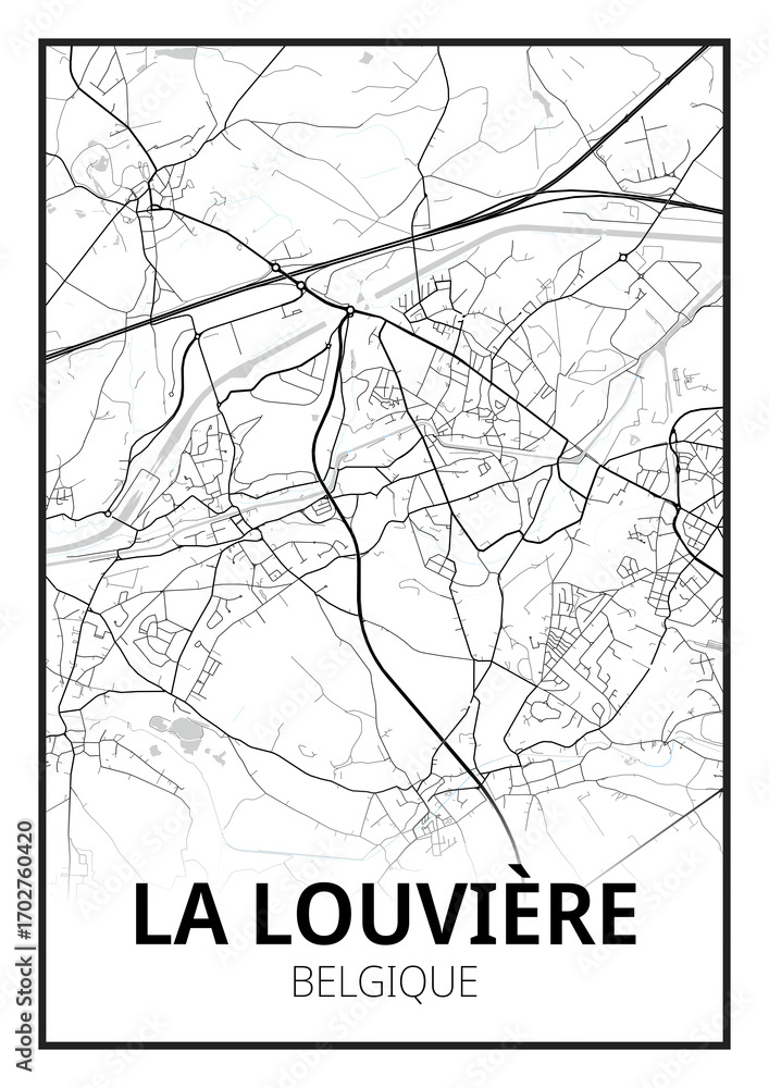 Fototapeta premium La Louvière, Belgique